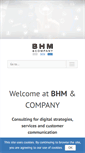 Mobile Screenshot of bhmco.com